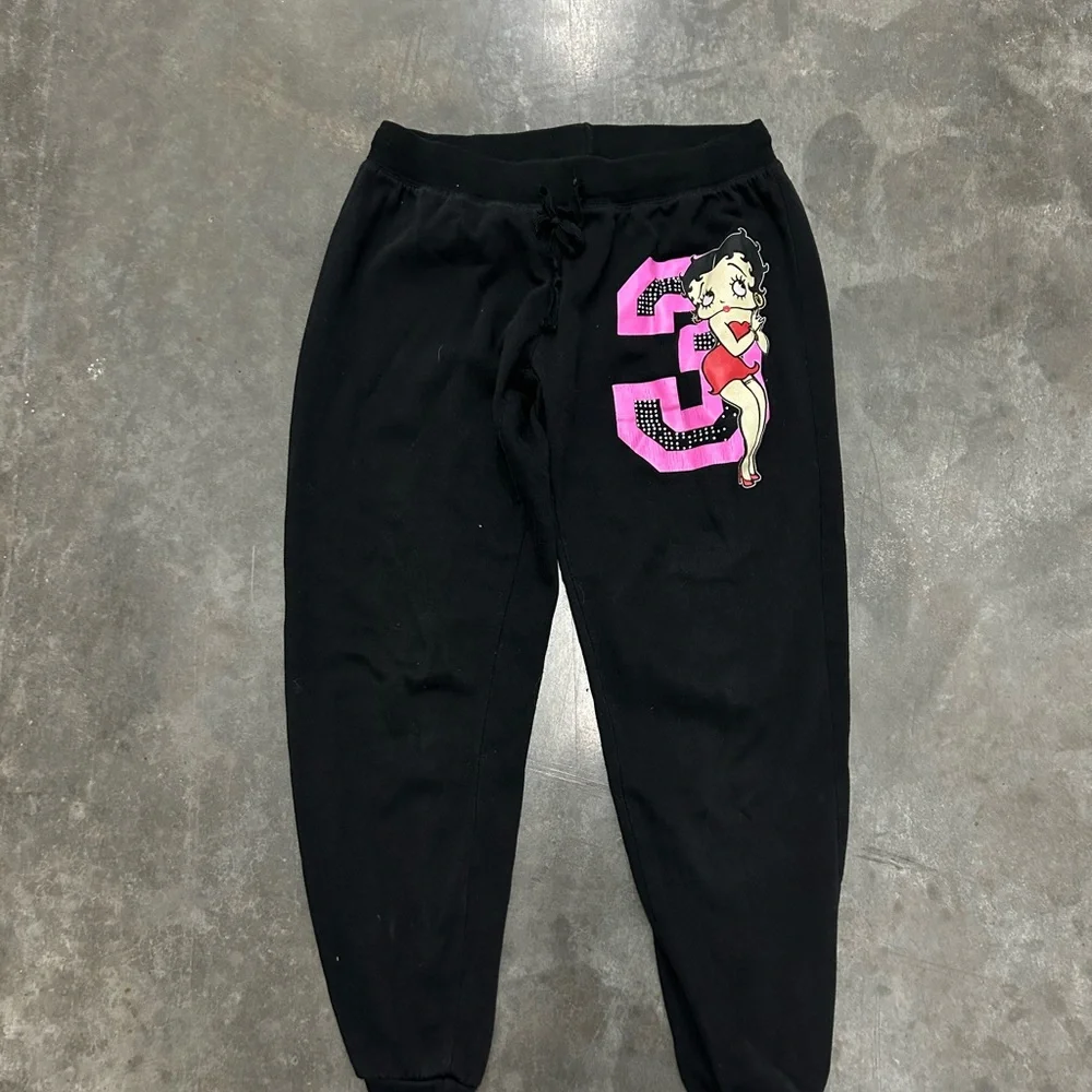 Y2K Betty boops sweatpants - Picture 1 of 3